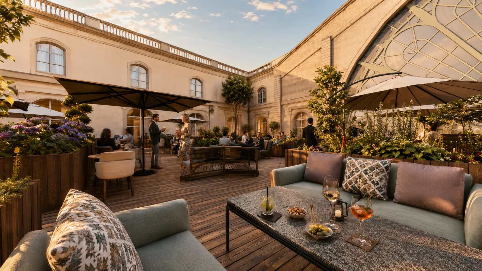 Bar roof top - Vue 2