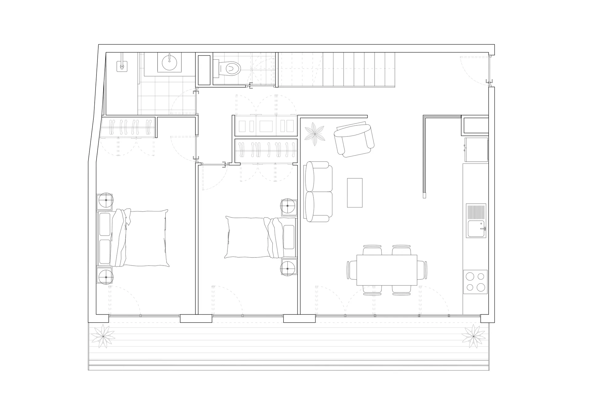 Duplex en Lumière - Vue 2