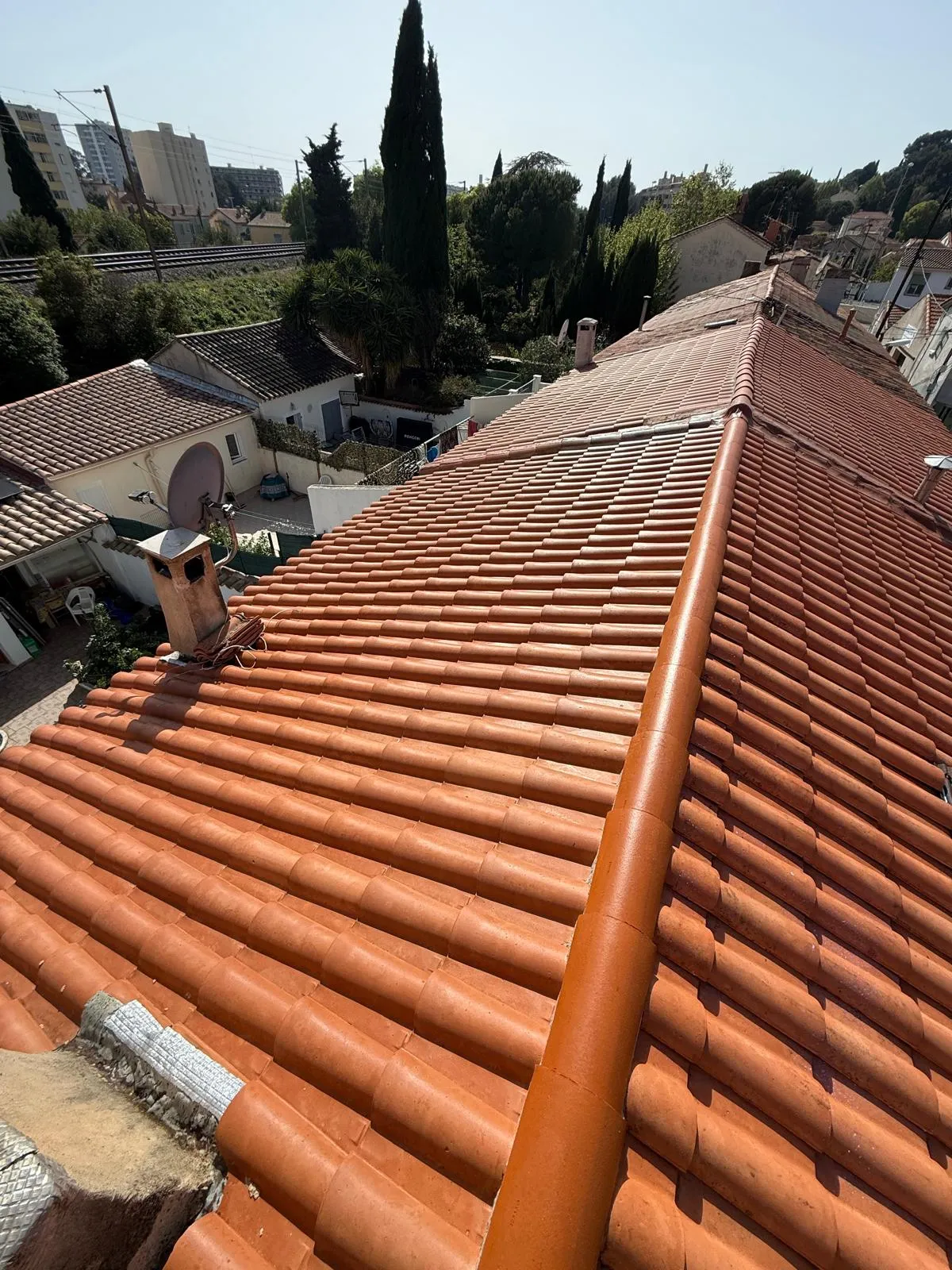 Réalisation d'un nettoyage / traitement hydrofuge complet de toiture — image 6
