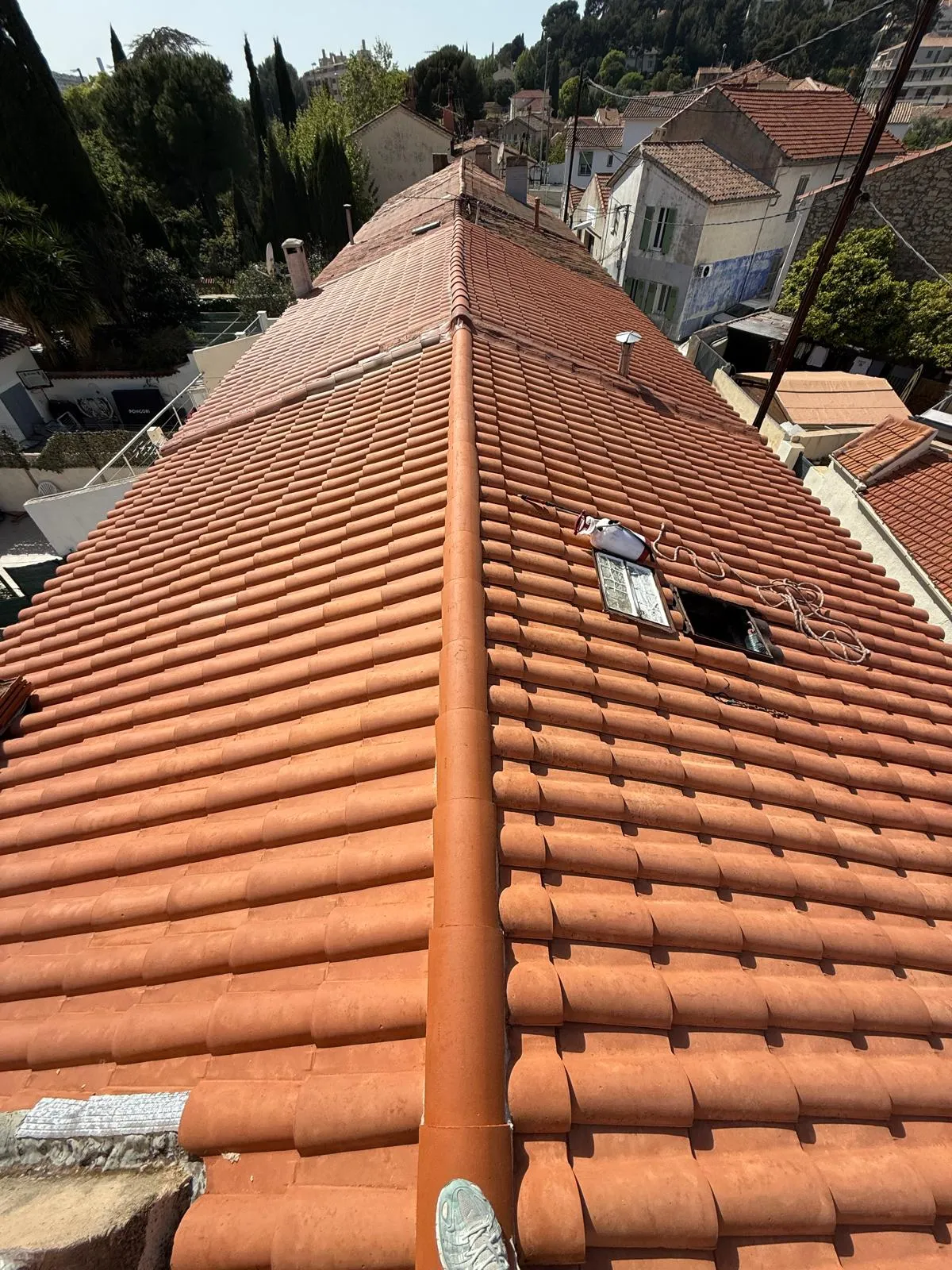 Réalisation d'un nettoyage / traitement hydrofuge complet de toiture — image 5