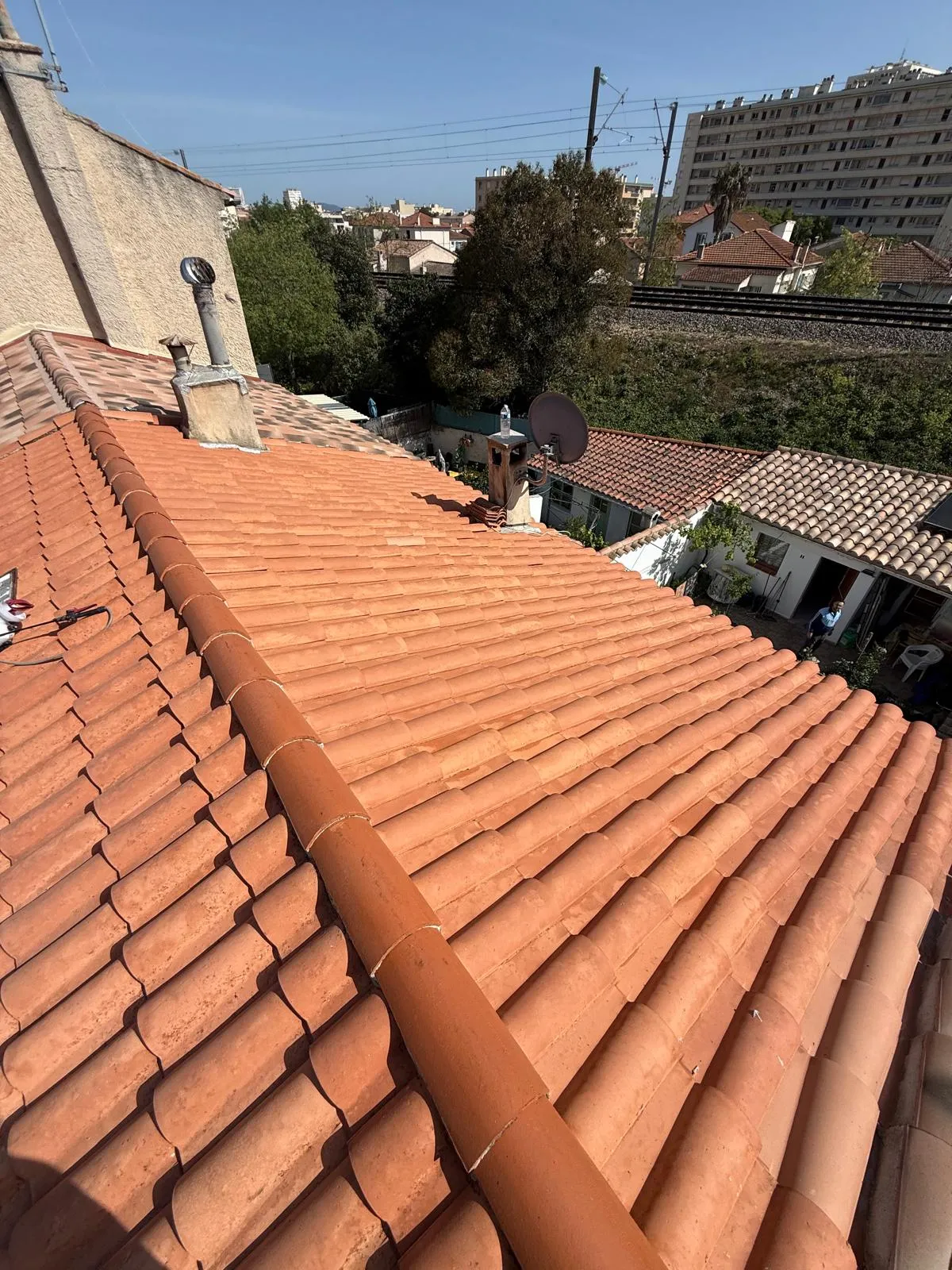 Réalisation d'un nettoyage / traitement hydrofuge complet de toiture — image 4